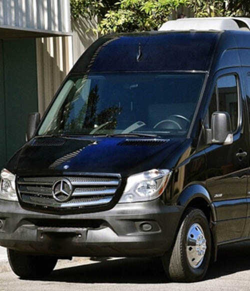 sprinter van rental exterior